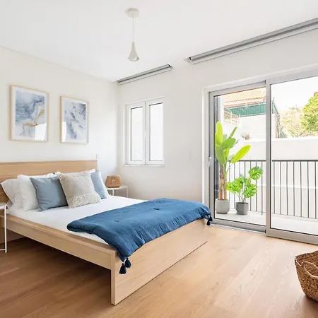 Altido Belem 1-br W/balcony & Parking Апартаменты Лиссабон